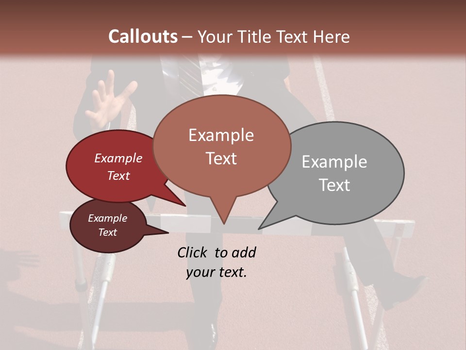 Homme Humain Sport PowerPoint Template