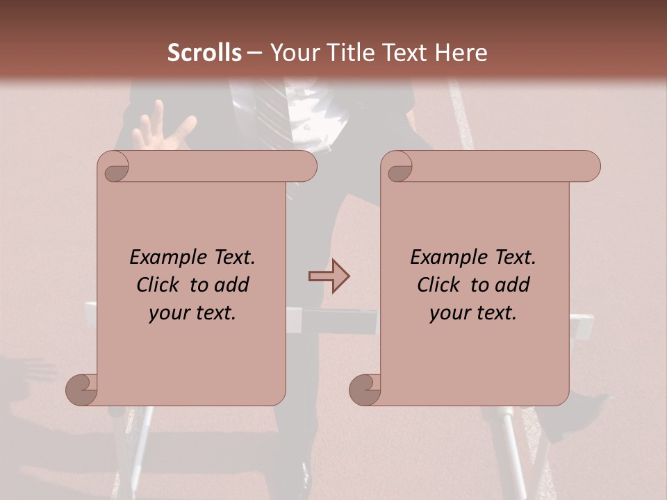 Homme Humain Sport PowerPoint Template