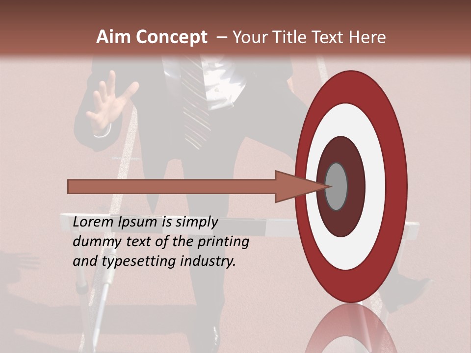 Homme Humain Sport PowerPoint Template