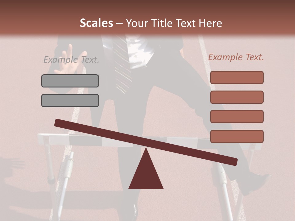 Homme Humain Sport PowerPoint Template