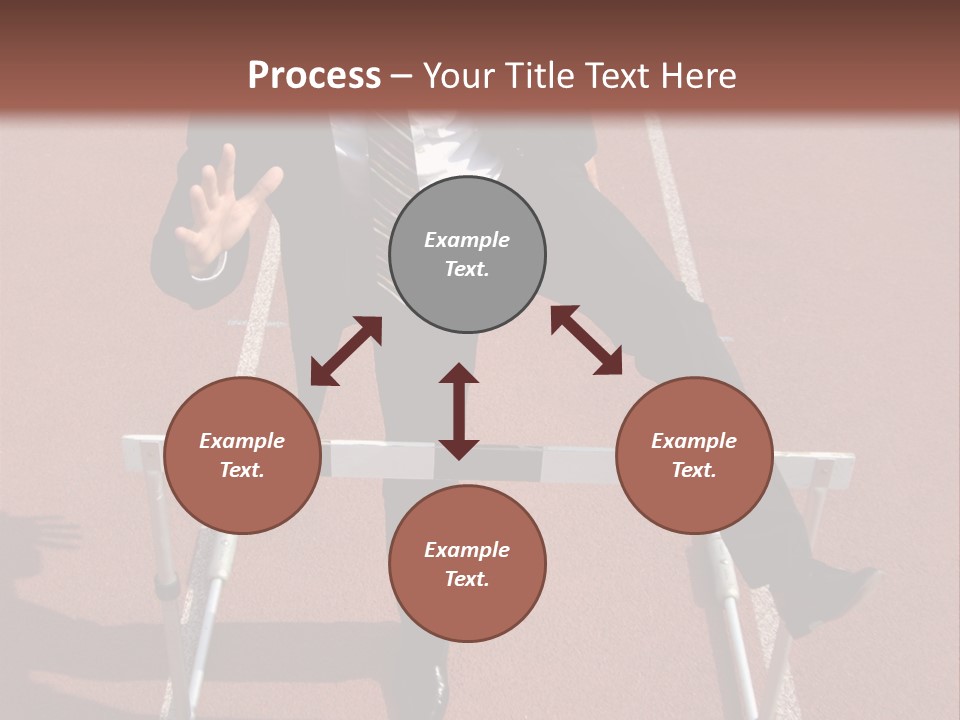 Homme Humain Sport PowerPoint Template