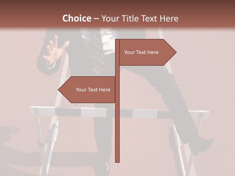Homme Humain Sport PowerPoint Template