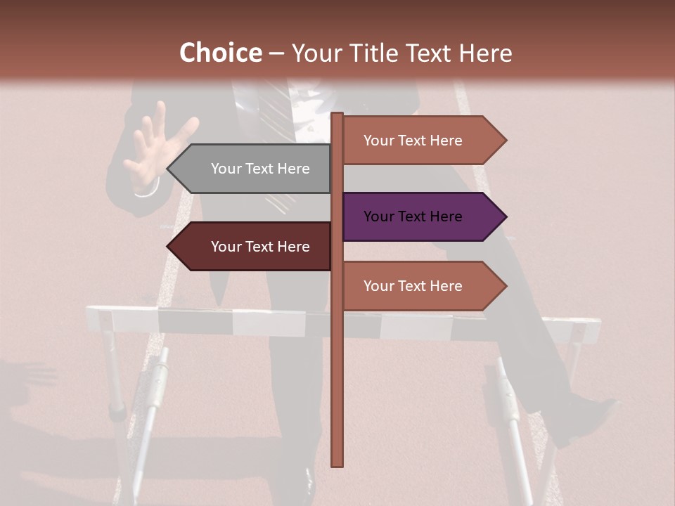 Homme Humain Sport PowerPoint Template