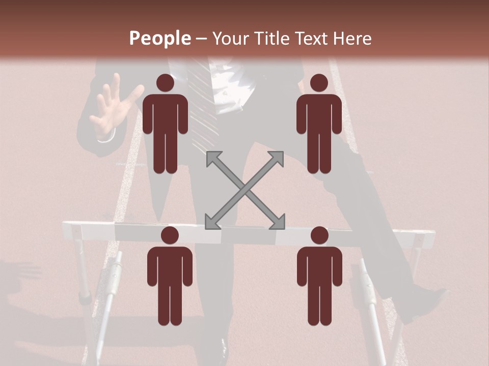 Homme Humain Sport PowerPoint Template