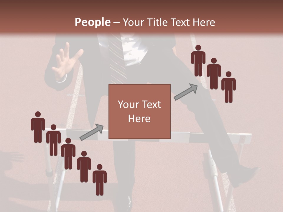 Homme Humain Sport PowerPoint Template