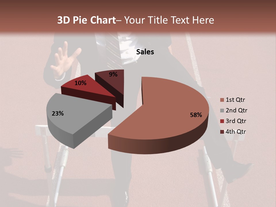 Homme Humain Sport PowerPoint Template