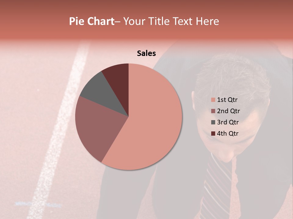 Course Sport Agressif PowerPoint Template