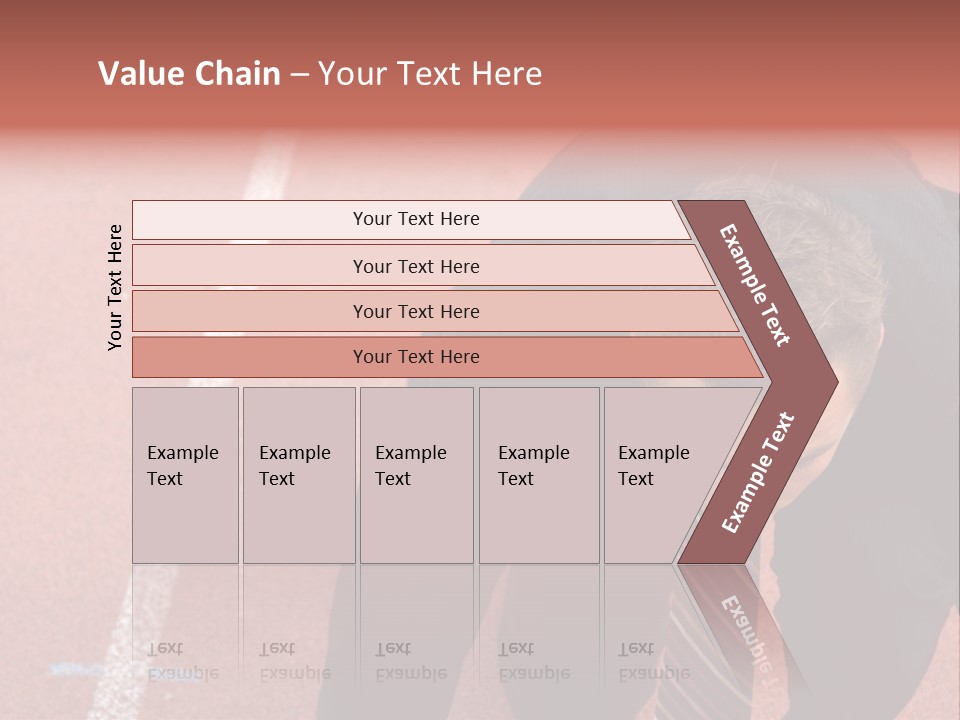 Course Sport Agressif PowerPoint Template
