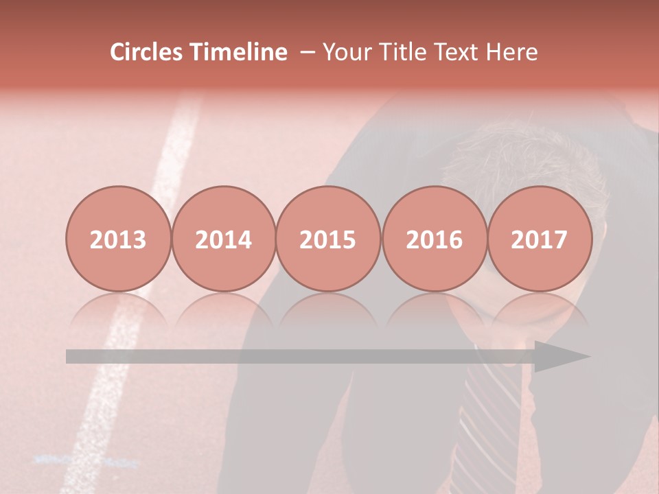 Course Sport Agressif PowerPoint Template