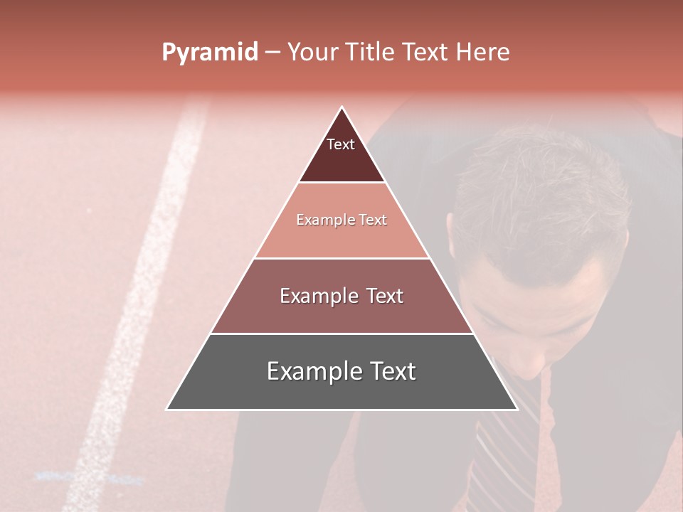 Course Sport Agressif PowerPoint Template