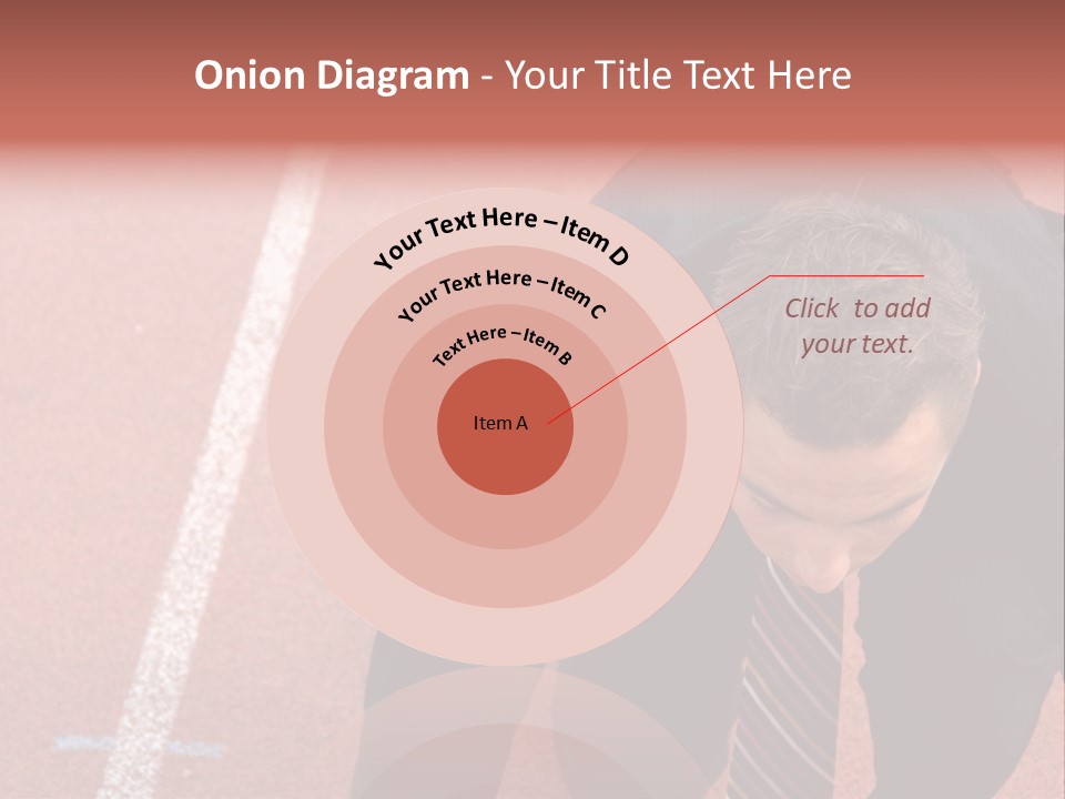 Course Sport Agressif PowerPoint Template