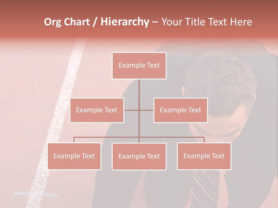 Course Sport Agressif PowerPoint Template