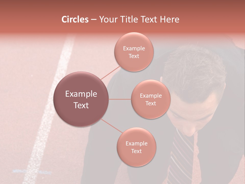 Course Sport Agressif PowerPoint Template