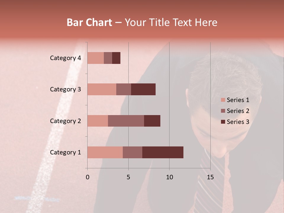 Course Sport Agressif PowerPoint Template