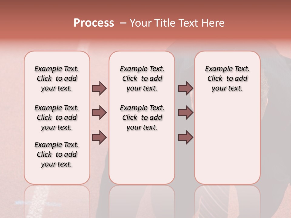 Course Sport Agressif PowerPoint Template