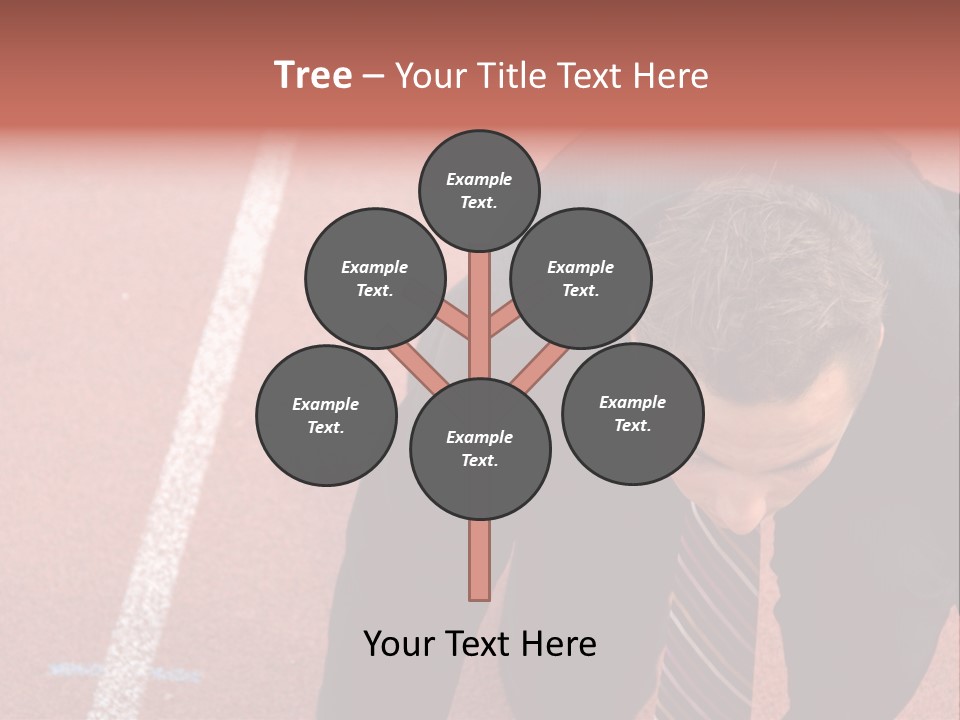 Course Sport Agressif PowerPoint Template