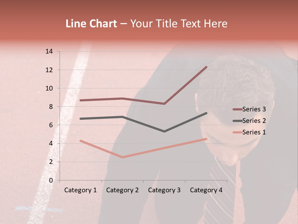 Course Sport Agressif PowerPoint Template