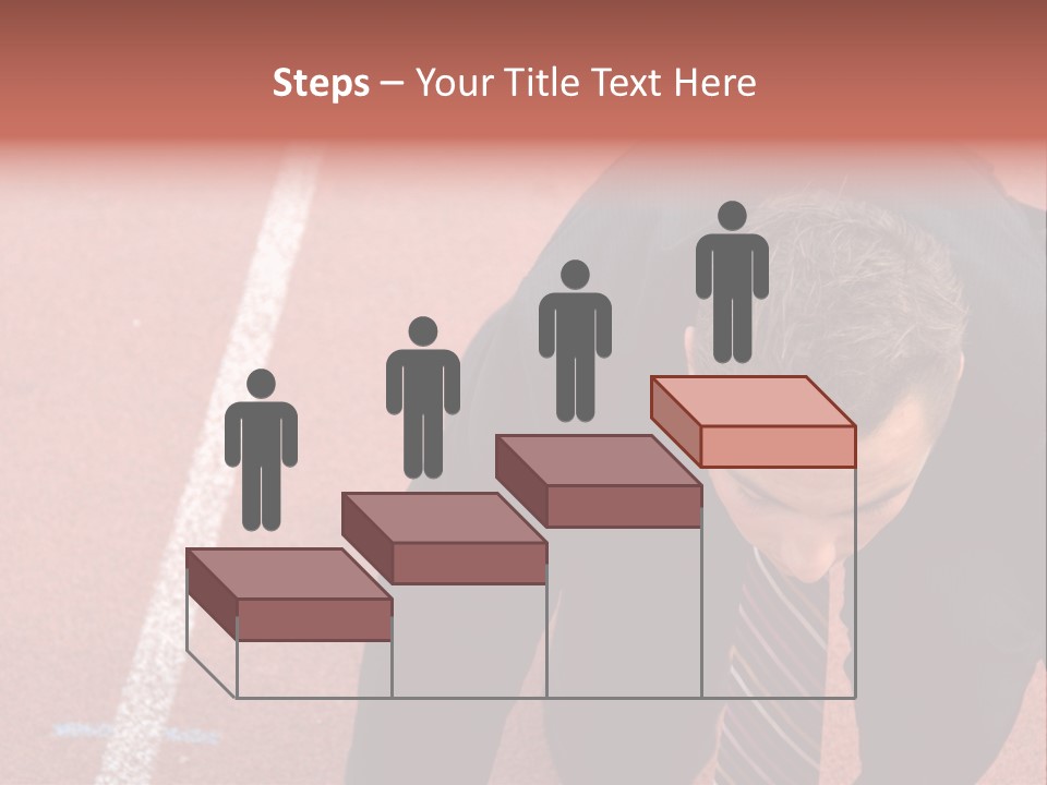 Course Sport Agressif PowerPoint Template