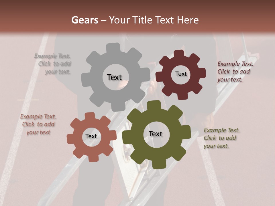 Costard Ouvrier Course PowerPoint Template