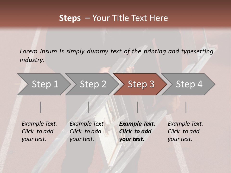 Costard Ouvrier Course PowerPoint Template