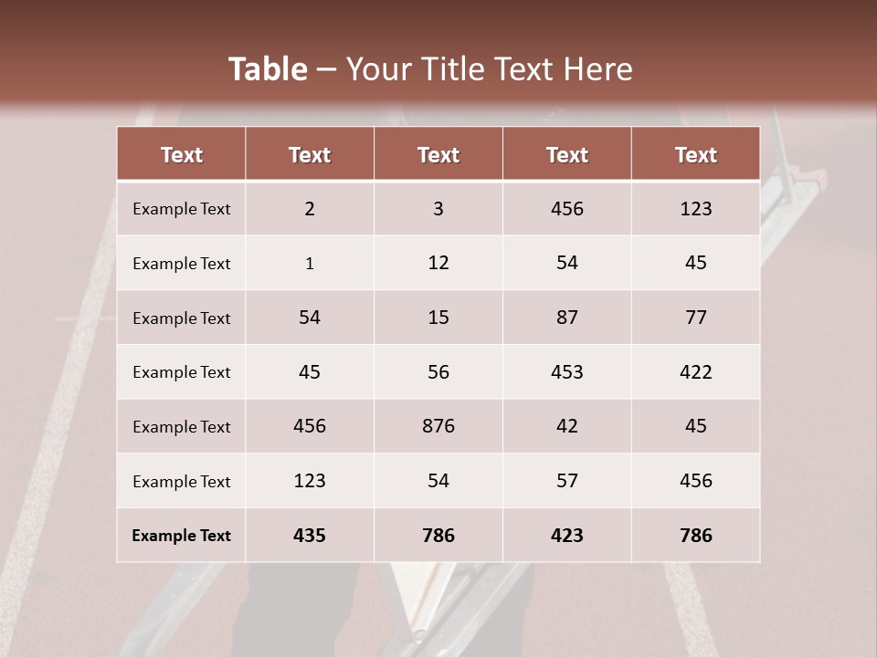 Costard Ouvrier Course PowerPoint Template