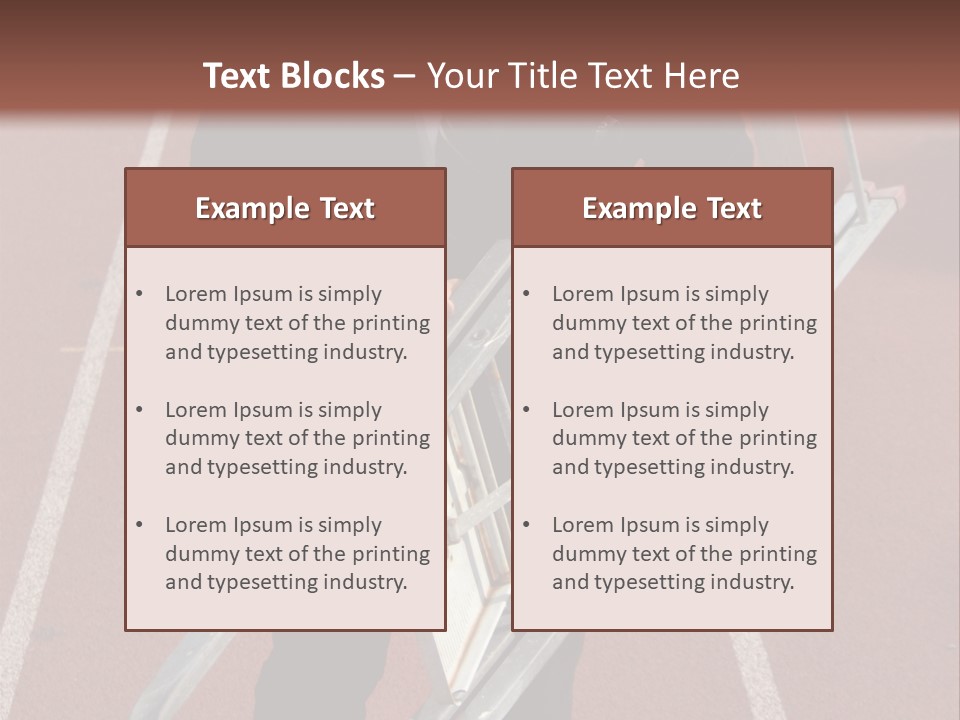 Costard Ouvrier Course PowerPoint Template