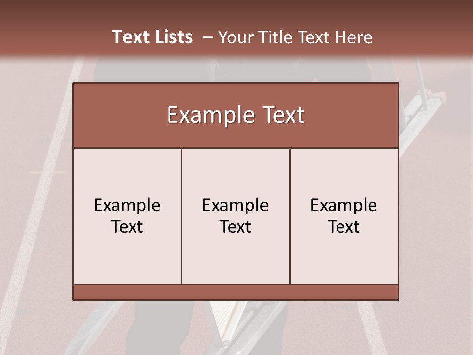 Costard Ouvrier Course PowerPoint Template