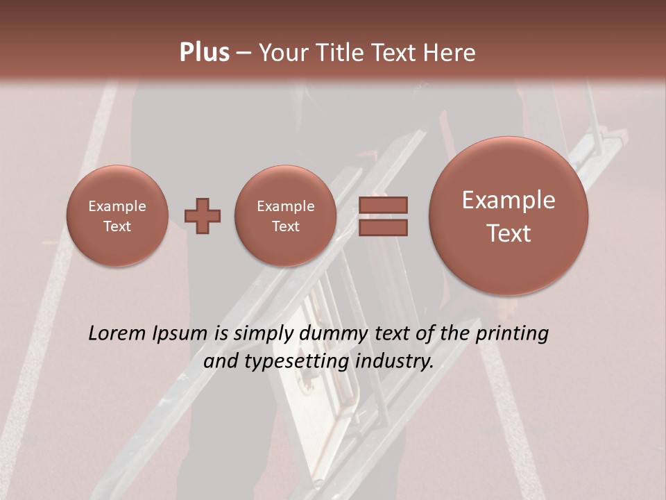 Costard Ouvrier Course PowerPoint Template