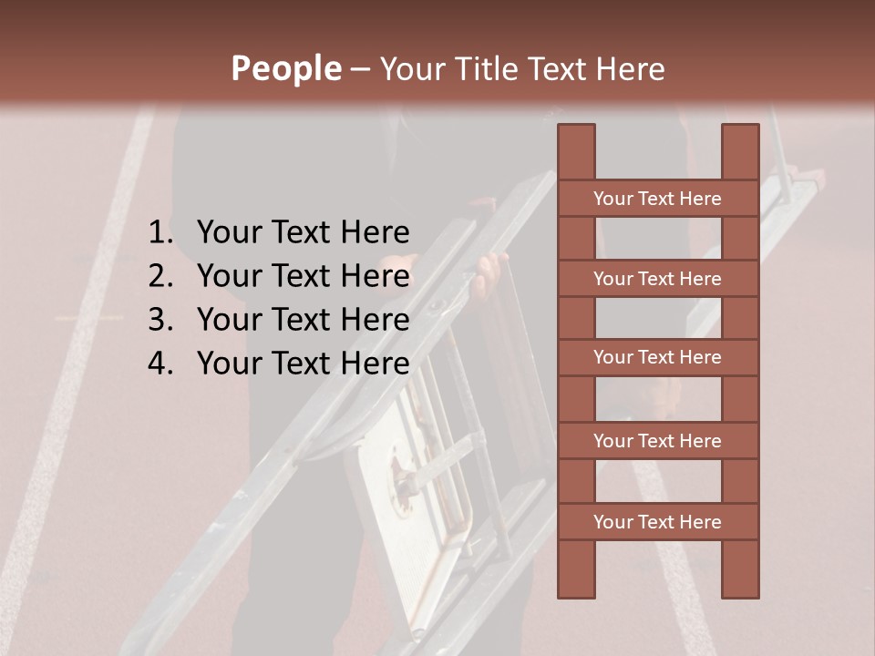 Costard Ouvrier Course PowerPoint Template