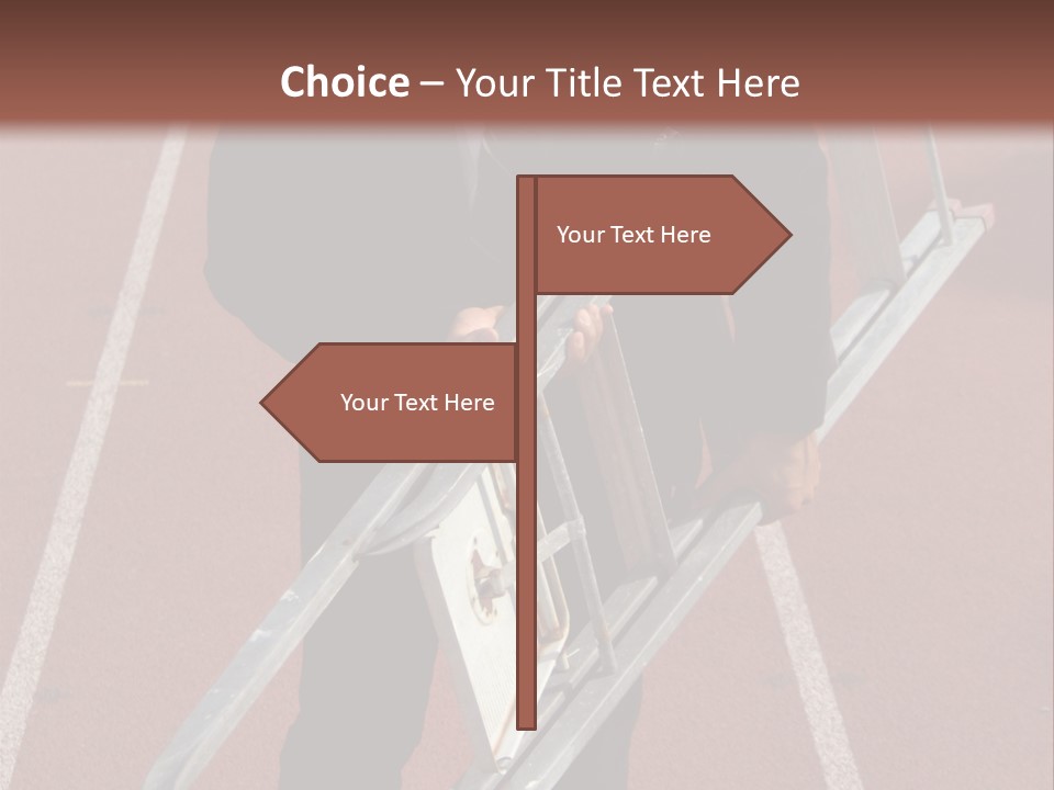 Costard Ouvrier Course PowerPoint Template