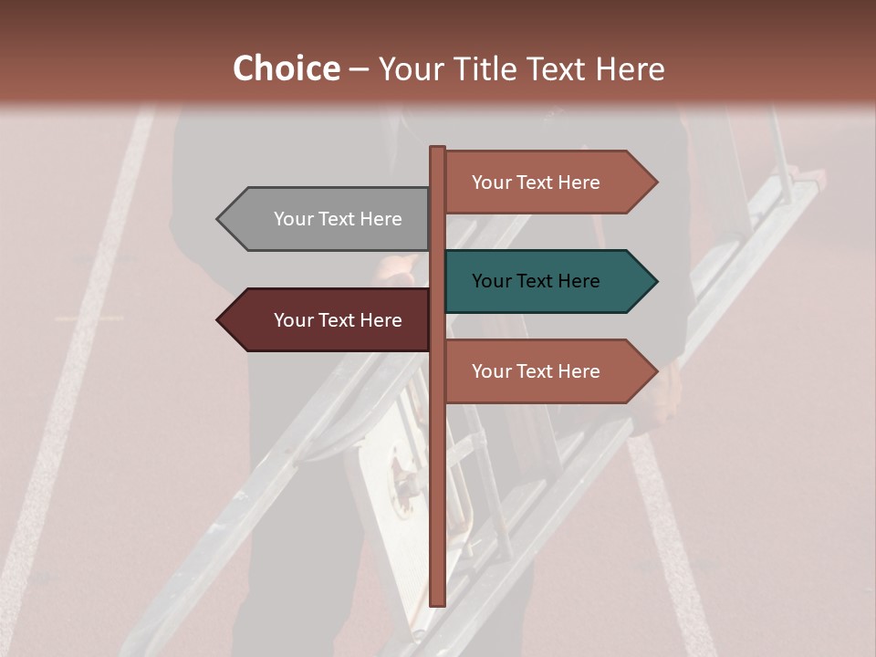 Costard Ouvrier Course PowerPoint Template