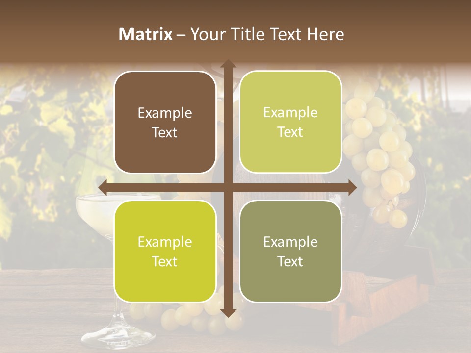 Alcolica Vino Odore PowerPoint Template