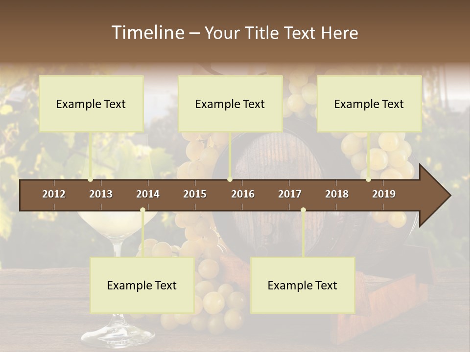 Alcolica Vino Odore PowerPoint Template