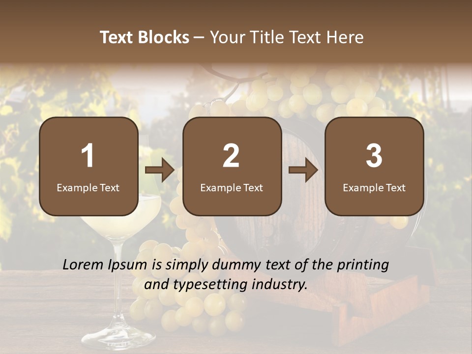 Alcolica Vino Odore PowerPoint Template