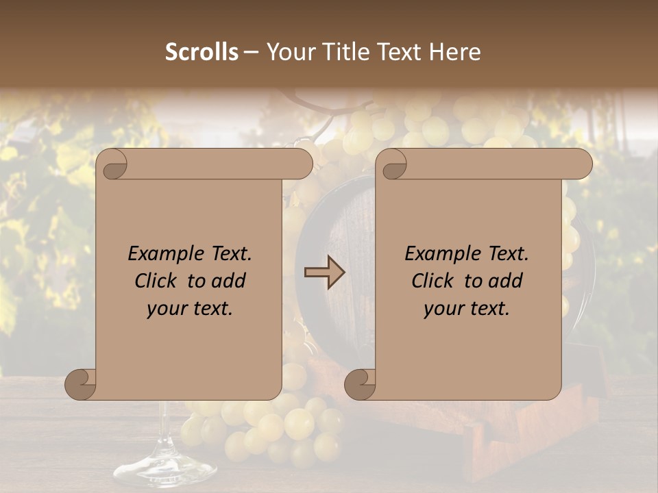 Alcolica Vino Odore PowerPoint Template