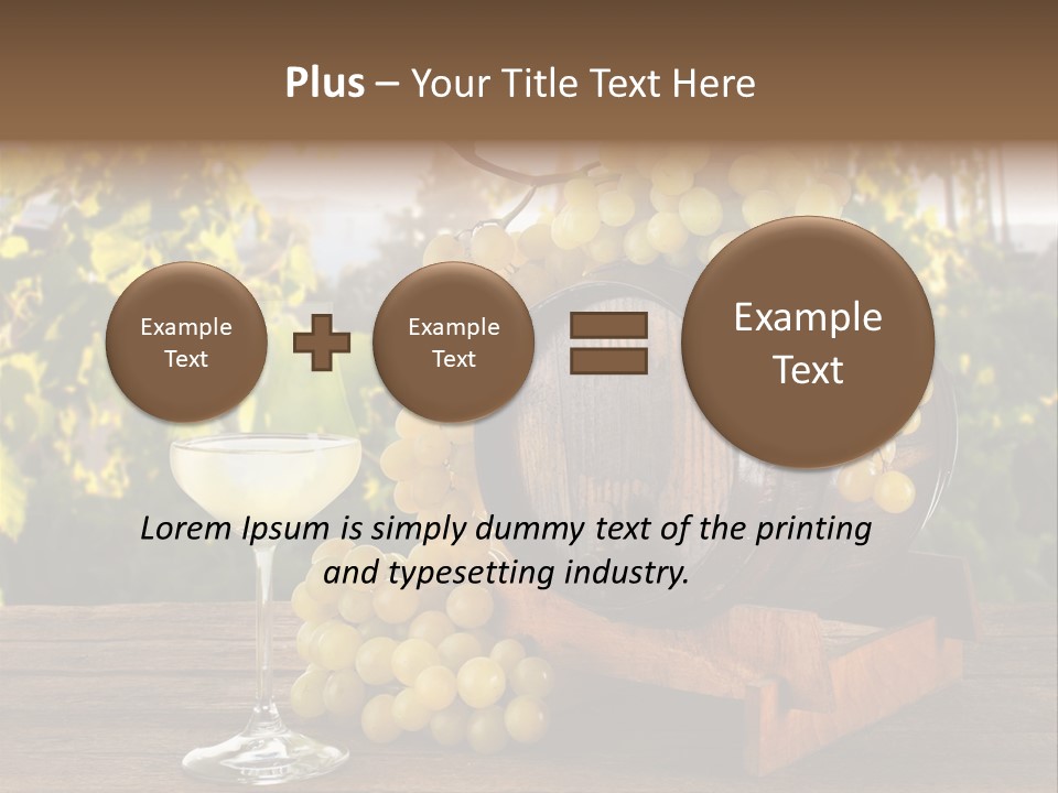 Alcolica Vino Odore PowerPoint Template