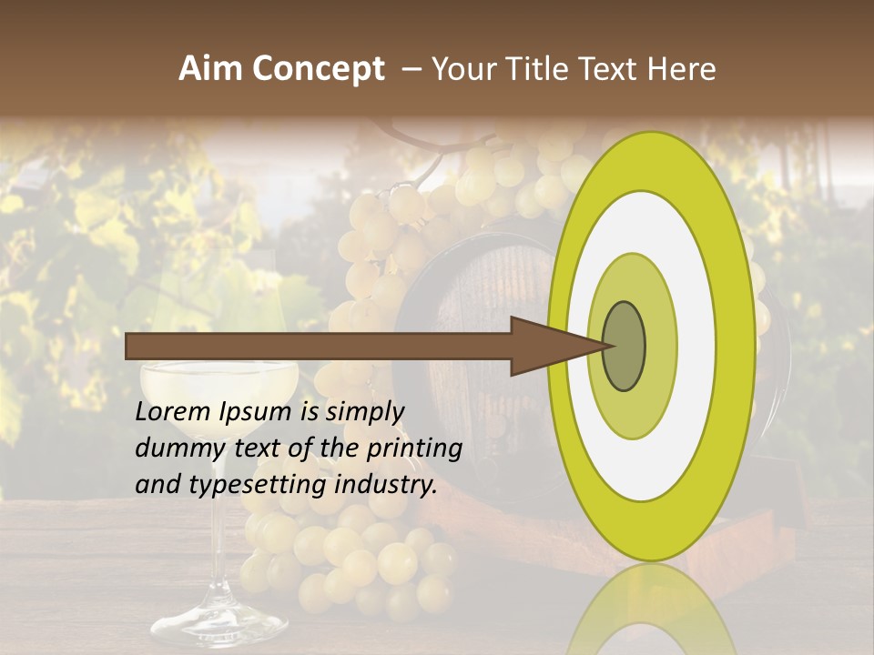 Alcolica Vino Odore PowerPoint Template