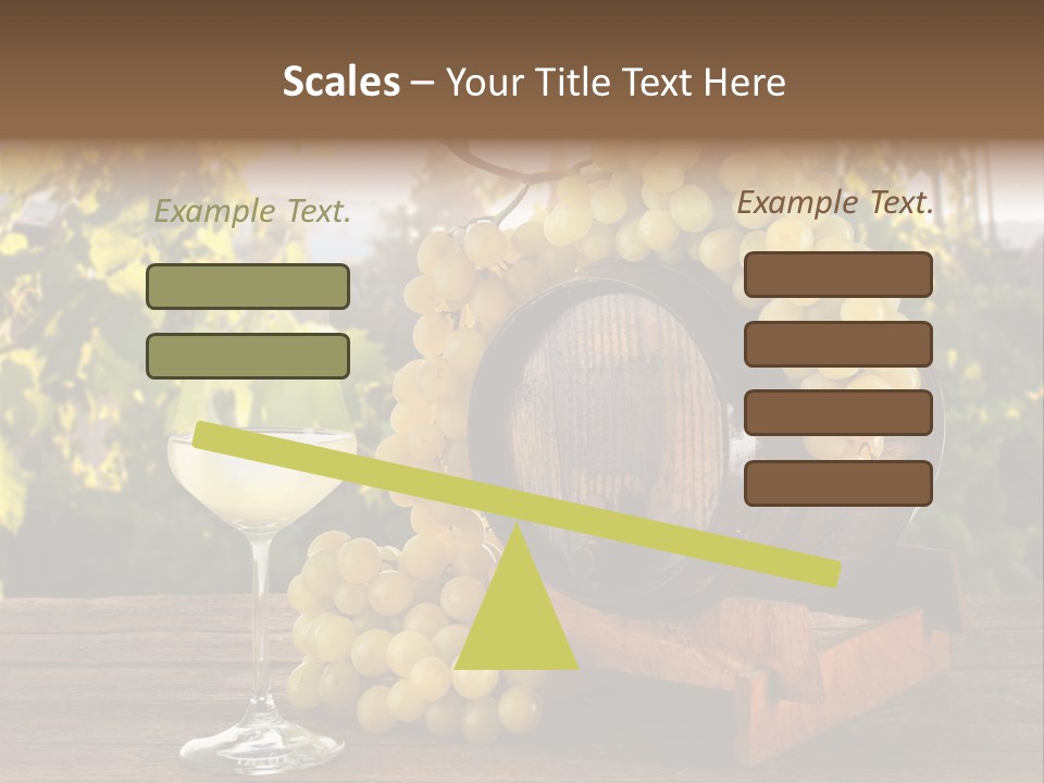 Alcolica Vino Odore PowerPoint Template
