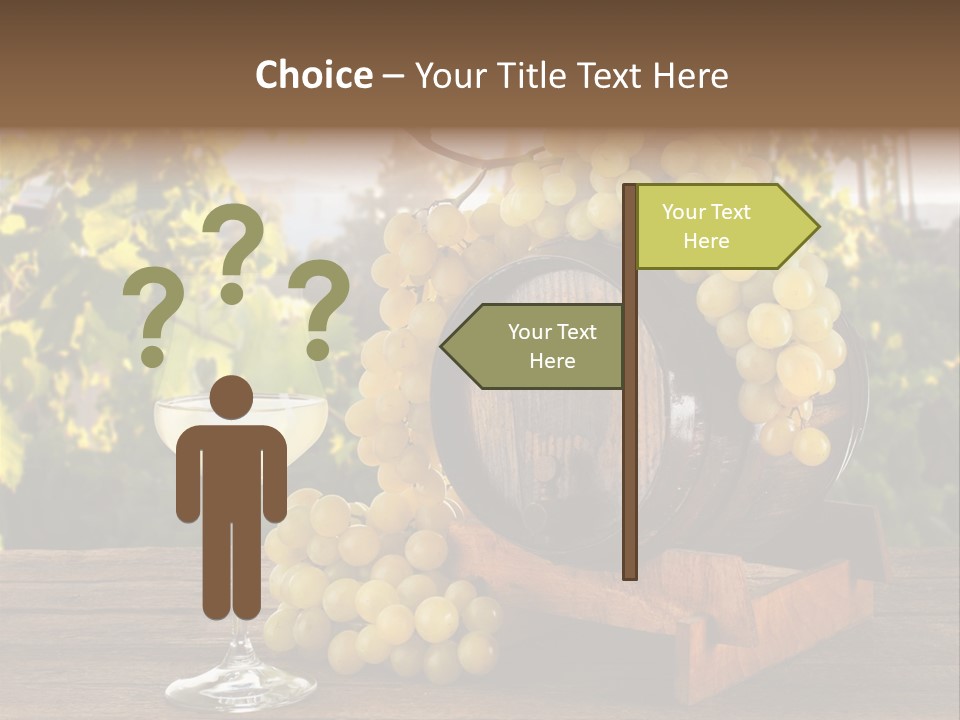 Alcolica Vino Odore PowerPoint Template