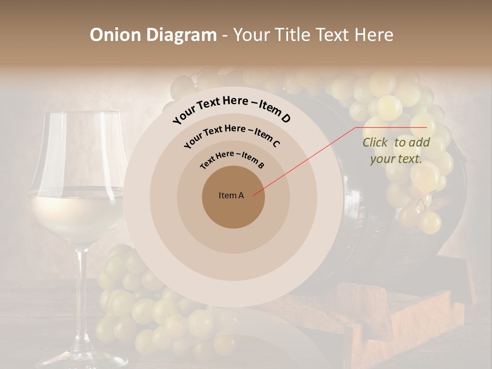 Bianco Fiera Grappolo PowerPoint Template