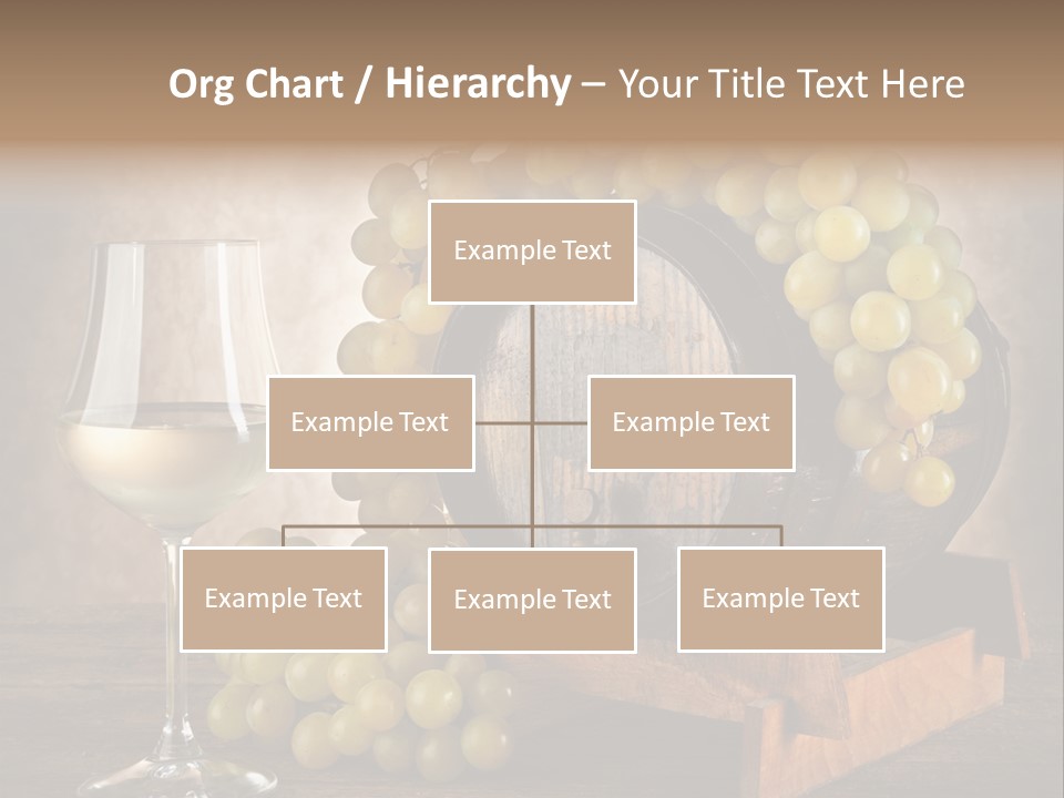 Bianco Fiera Grappolo PowerPoint Template