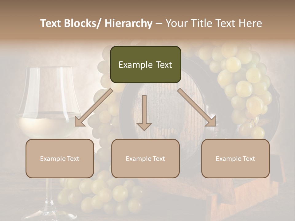 Bianco Fiera Grappolo PowerPoint Template