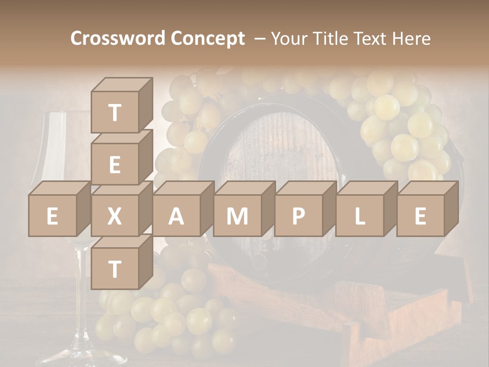 Bianco Fiera Grappolo PowerPoint Template