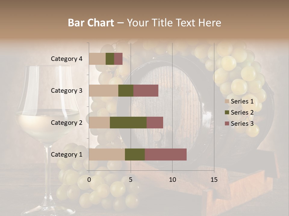 Bianco Fiera Grappolo PowerPoint Template