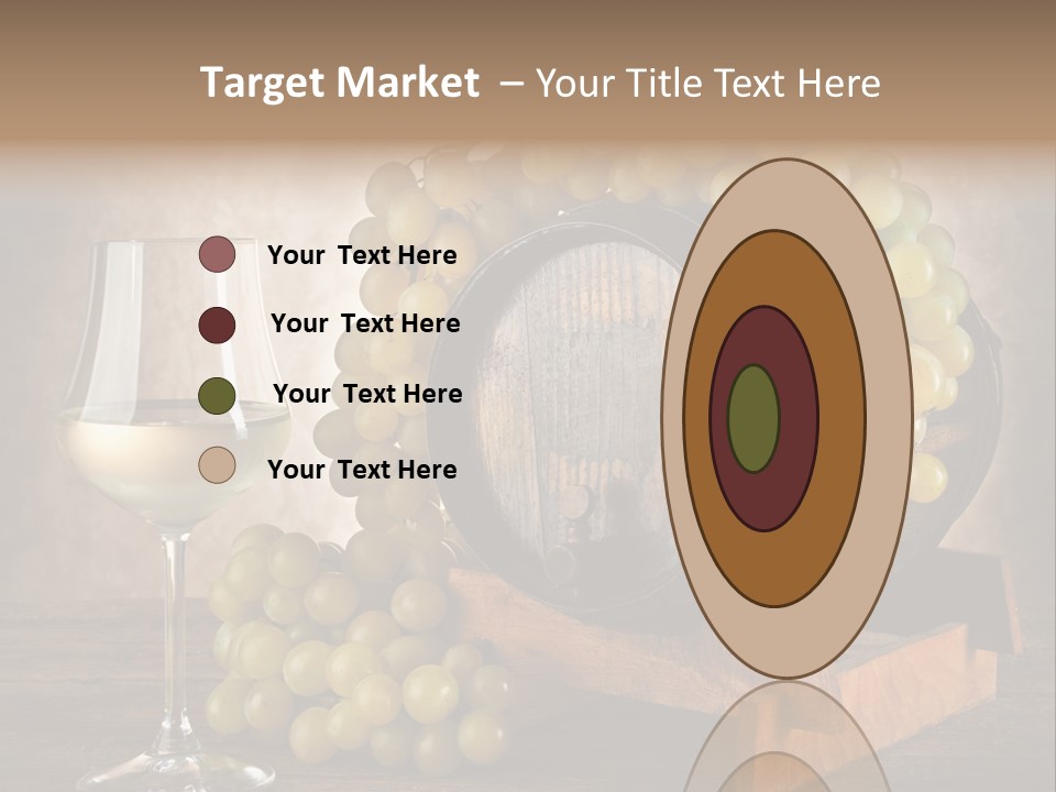 Bianco Fiera Grappolo PowerPoint Template