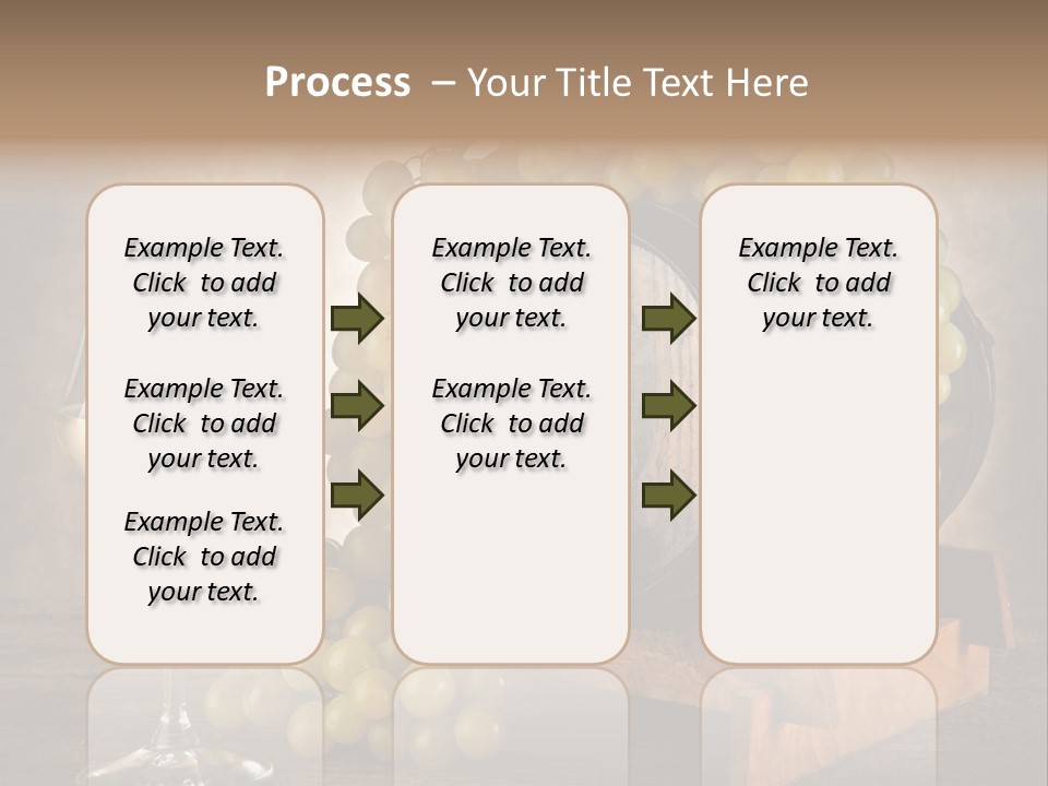 Bianco Fiera Grappolo PowerPoint Template