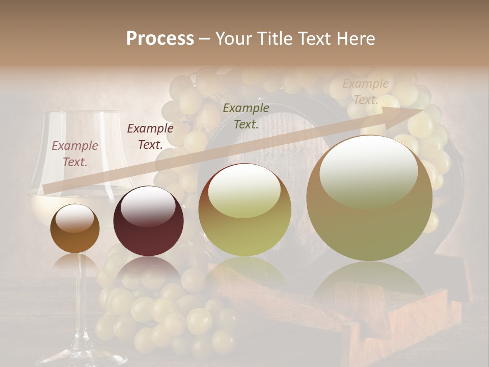 Bianco Fiera Grappolo PowerPoint Template