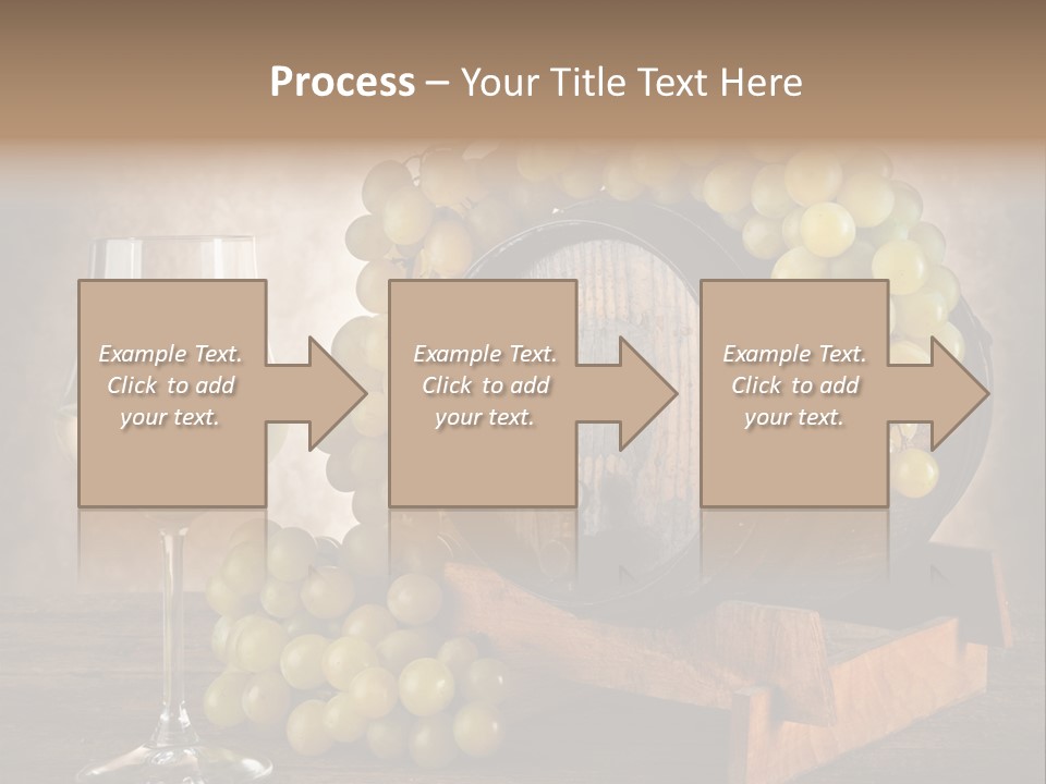 Bianco Fiera Grappolo PowerPoint Template