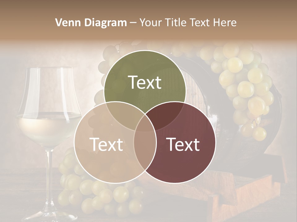 Bianco Fiera Grappolo PowerPoint Template