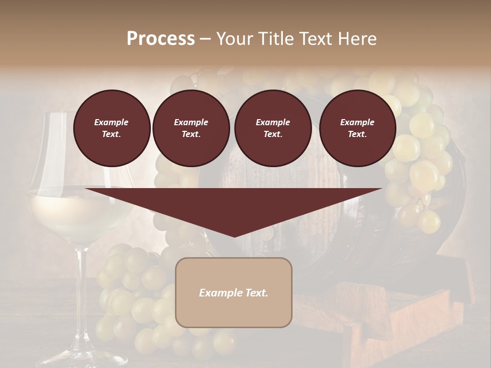 Bianco Fiera Grappolo PowerPoint Template